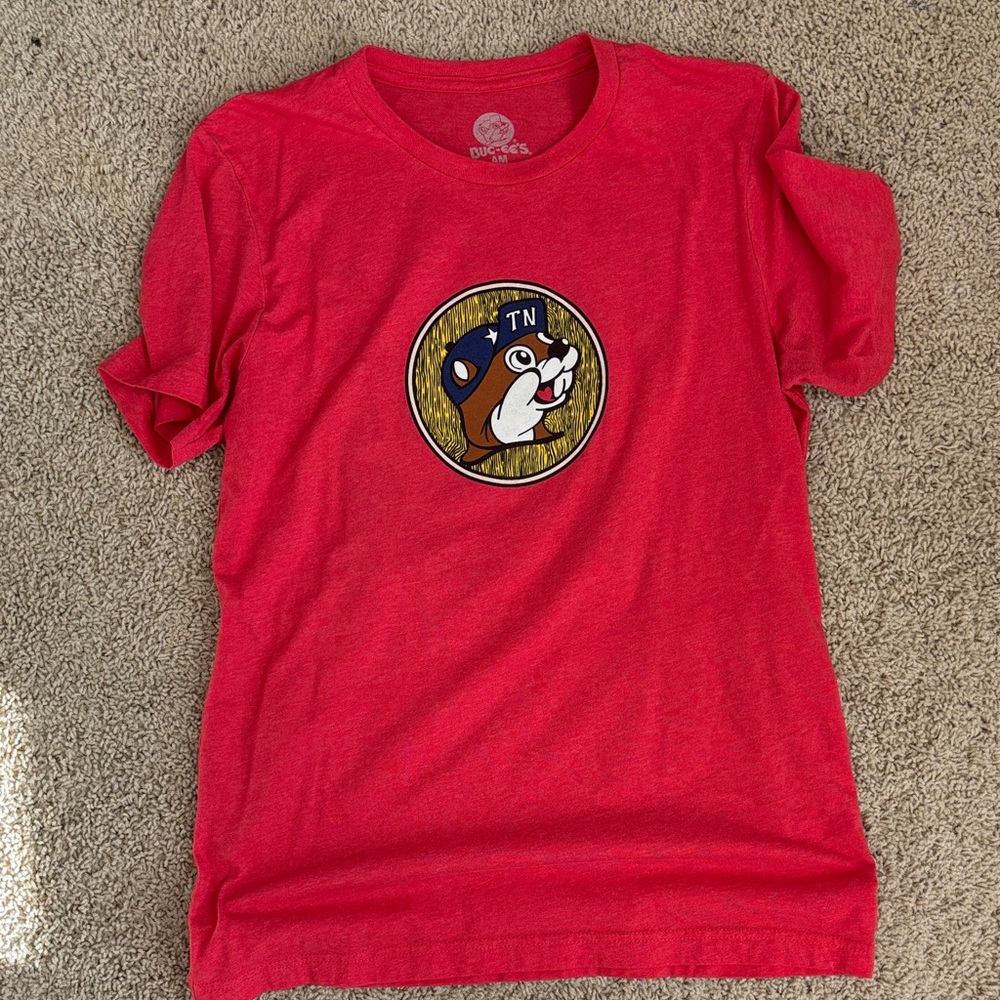 Red Graphic Short Sleeve Tee